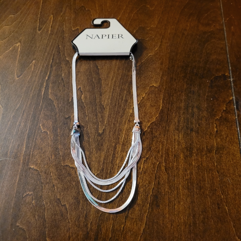 Napier Silver Layered Necklace